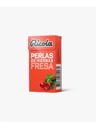 Ricola Perlas Fresa Menta S/A