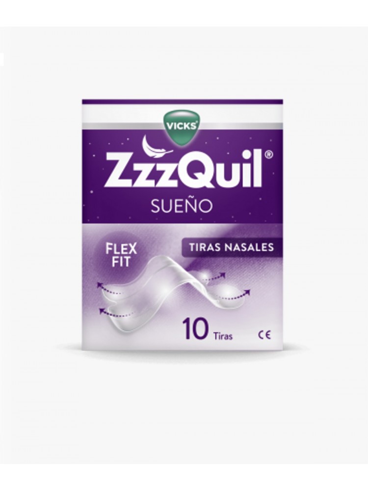 Zzzquil Sueño 10 Tiras Nasales